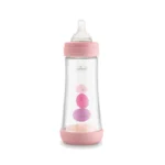 شیشه شیر پرفکت چیکو صورتی Chicco - Image 3