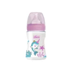 شیشه شیر ول بینگ چیکو صورتی Chicco - Image 3