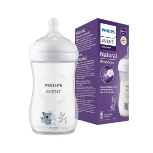 شیشه شیر طرحدار اونت Avent نچرال ریسپانس